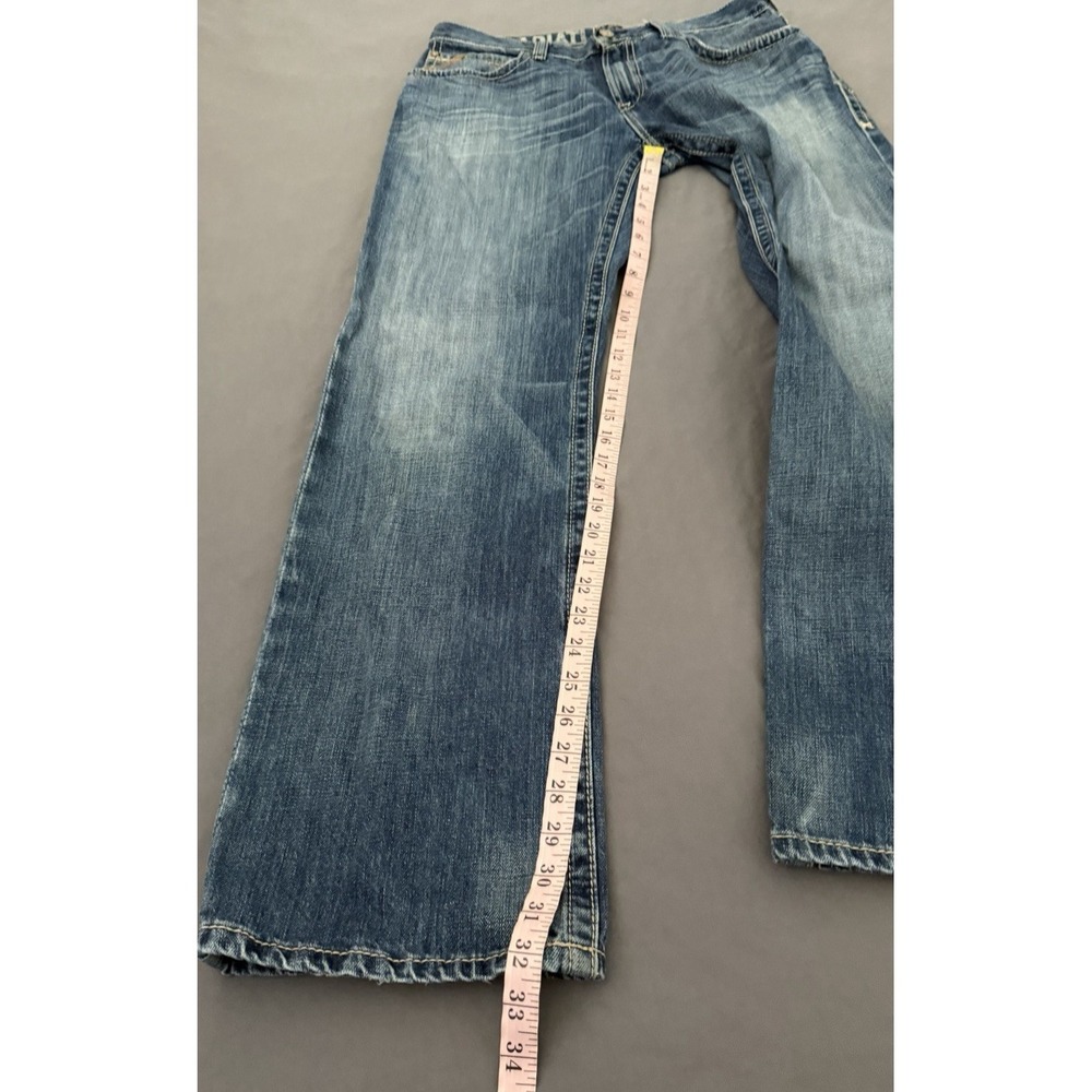 Ariat Jeans Mens Size 33X34 M4 Relaxed Bootcut Low Rise Western Cowboy Workwear - Picture 8 of 13
